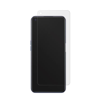 Realme9 5G Speed mit aufgebrachter dipos Displayschutzfolie, die lästige Fingerabdrücke minimiert
