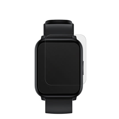 RealmeWatch S100 mit aufgebrachter dipos Displayschutzfolie, die lästige Fingerabdrücke minimiert