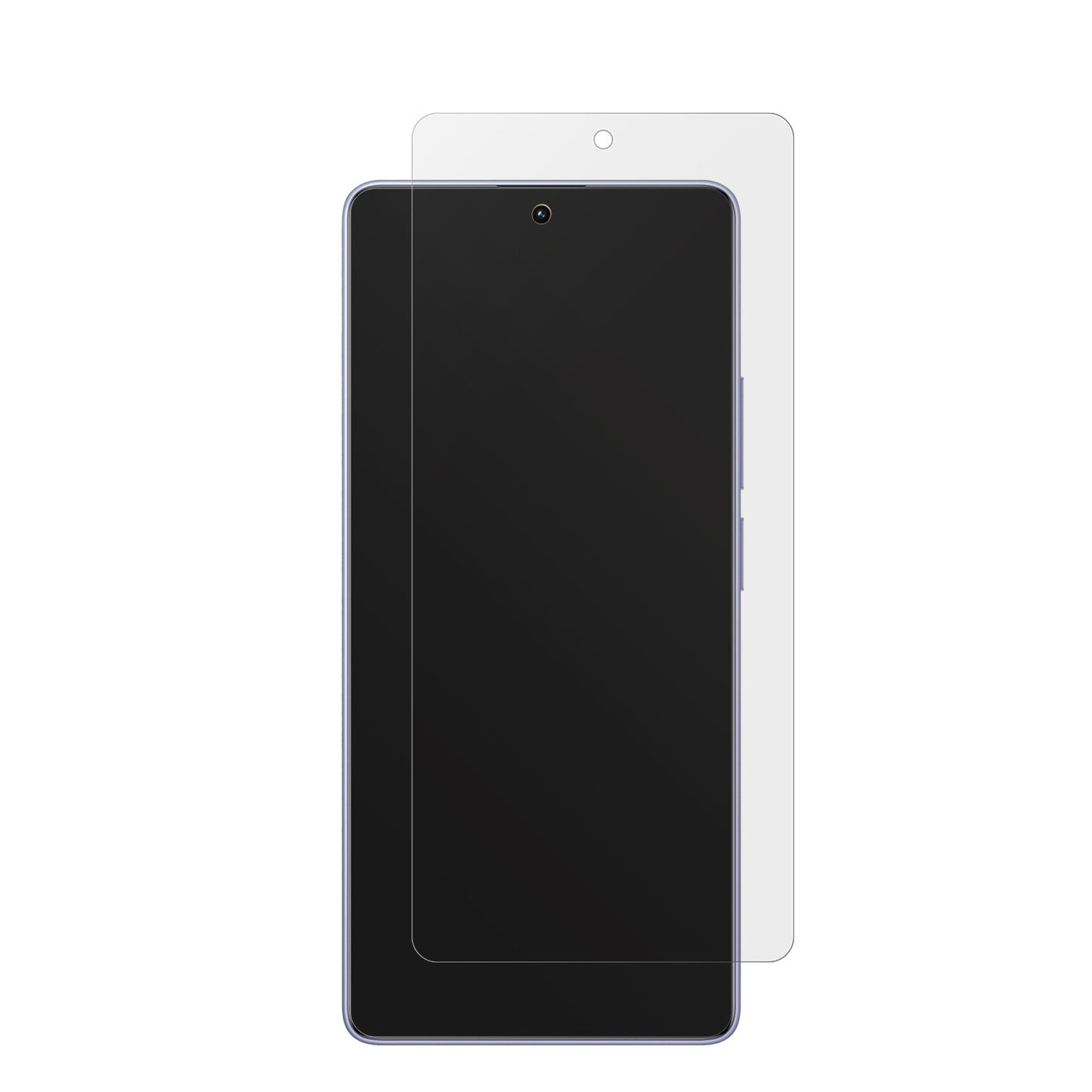 RedmiNote 13 4G mit aufgebrachter dipos Displayschutzfolie, die lästige Fingerabdrücke minimiert