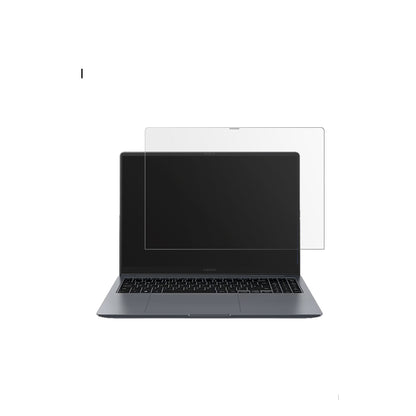 SamsungGalaxy Book 4 Pro 16 Zoll mit aufgebrachter dipos Displayschutzfolie, die lästige Fingerabdrücke minimiert