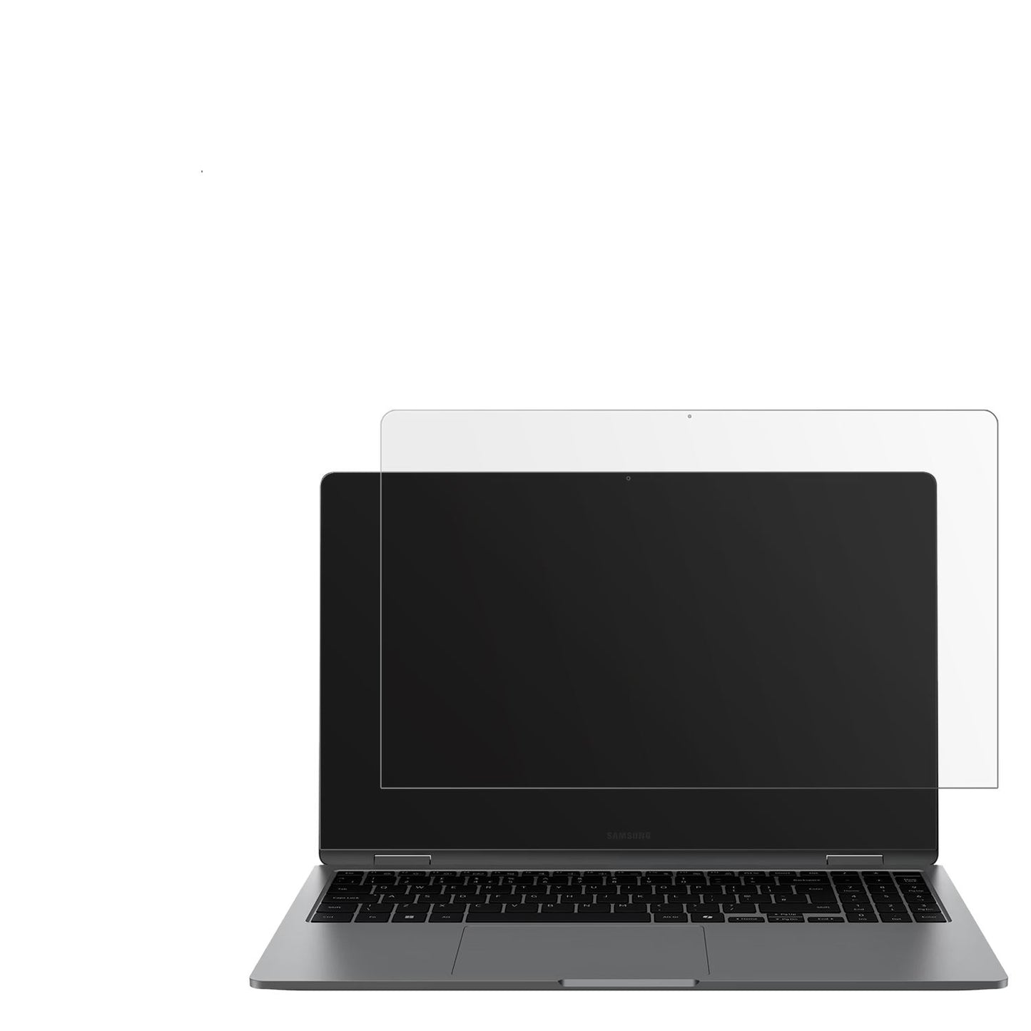 SamsungGalaxy Book5 360 15.6 Zoll mit aufgebrachter dipos Displayschutzfolie, die lästige Fingerabdrücke minimiert