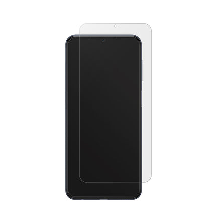 SamsungGalaxy M33 mit aufgebrachter dipos Displayschutzfolie, die lästige Fingerabdrücke minimiert