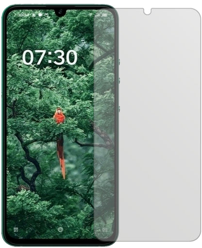 SmartisanNut Pro 3 mit aufgebrachter dipos Displayschutzfolie, die lästige Fingerabdrücke minimiert