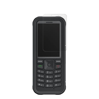 SonimXP100 mit aufgebrachter dipos Displayschutzfolie, die lästige Fingerabdrücke minimiert