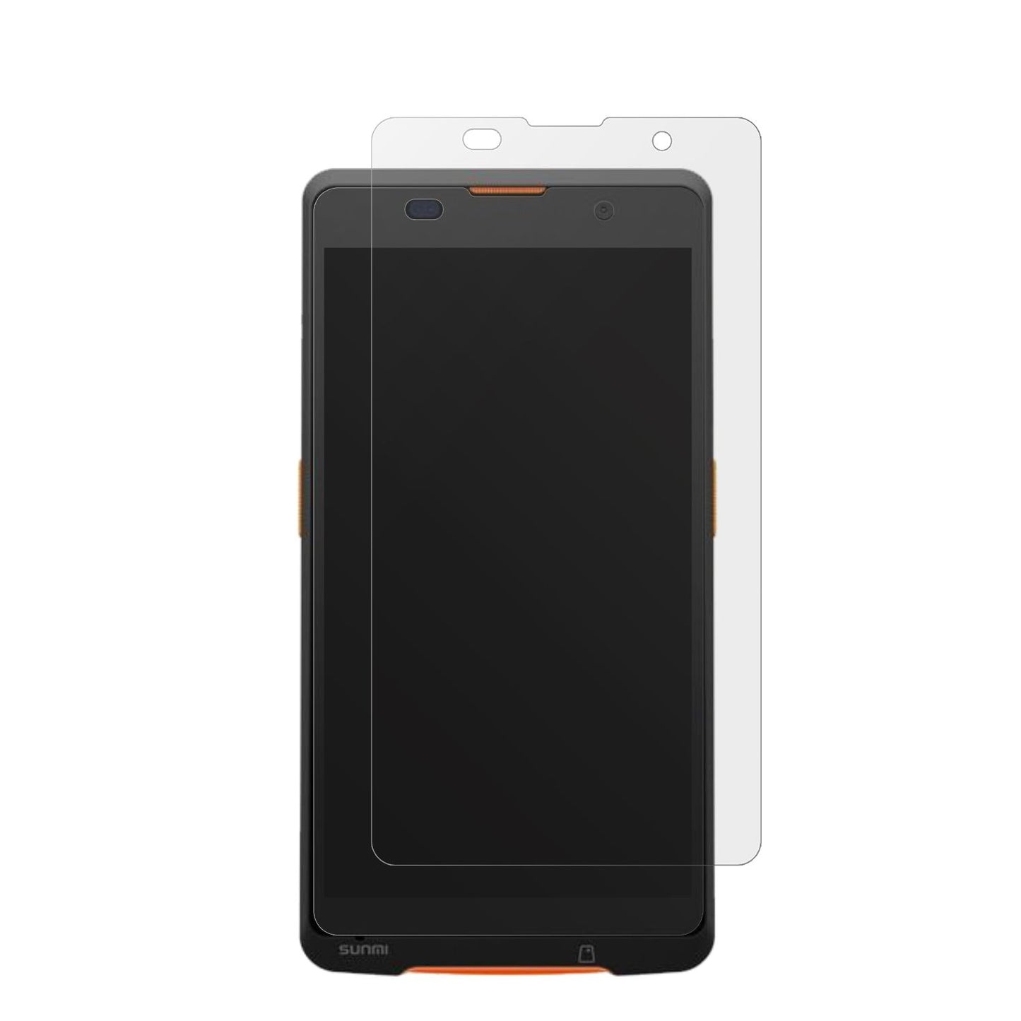 sunmiP2 Lite SE mit aufgebrachter dipos Displayschutzfolie, die lästige Fingerabdrücke minimiert