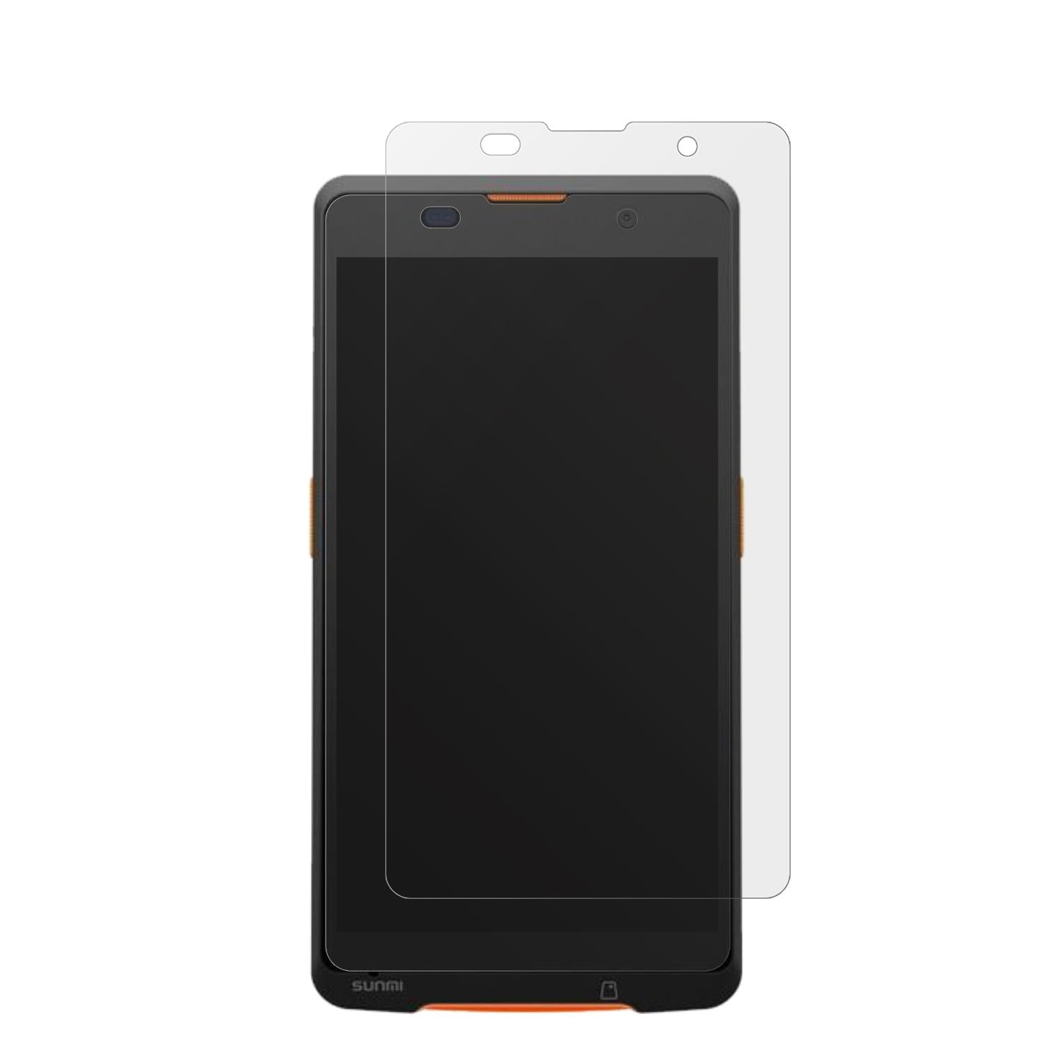 sunmiP2 Lite SE mit aufgebrachter dipos Displayschutzfolie, die lästige Fingerabdrücke minimiert