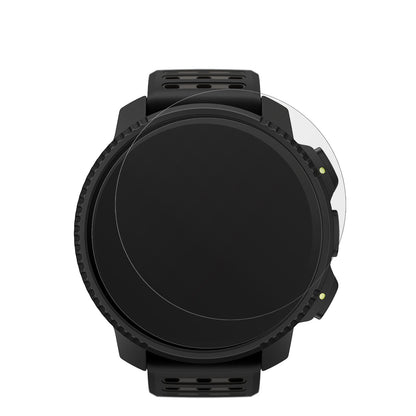 SuuntoVertical 2 mit aufgebrachter dipos Displayschutzfolie, die lästige Fingerabdrücke minimiert