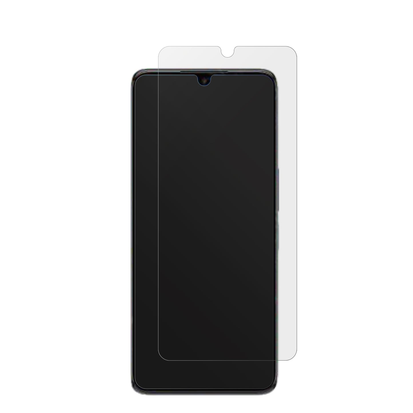TCL30 5G mit aufgebrachter dipos Displayschutzfolie, die lästige Fingerabdrücke minimiert