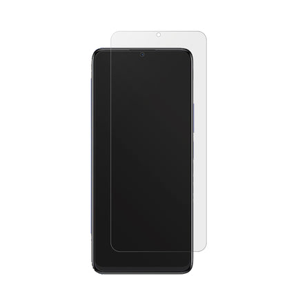 TCL40 SE mit aufgebrachter dipos Displayschutzfolie, die lästige Fingerabdrücke minimiert