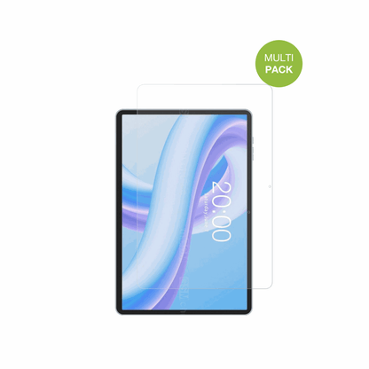 TeclastM50 Plus mit aufgebrachter dipos Displayschutzfolie, die l�stige Fingerabdr�cke minimiert