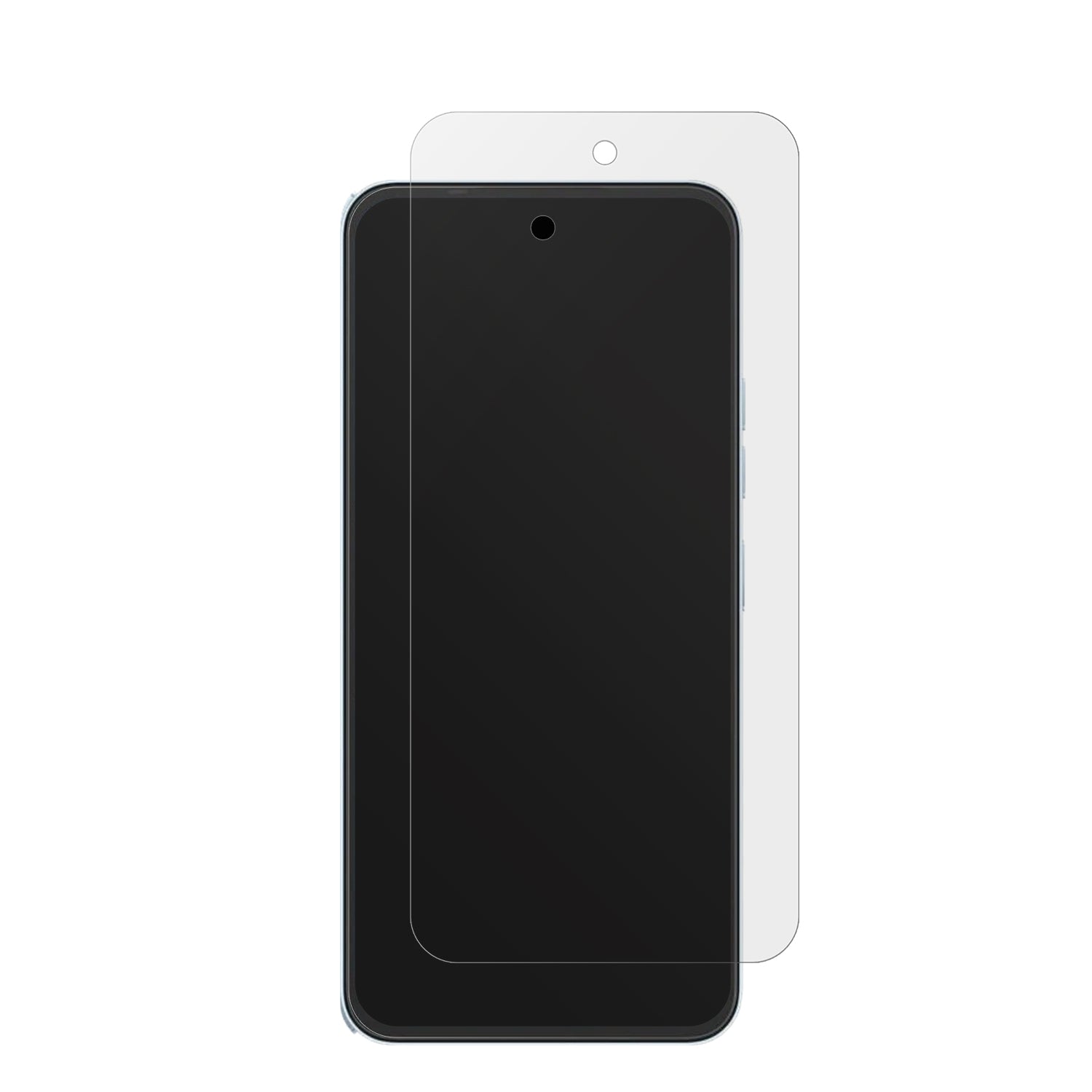 TecnoSpark 40C mit aufgebrachter dipos Displayschutzfolie, die lästige Fingerabdrücke minimiert