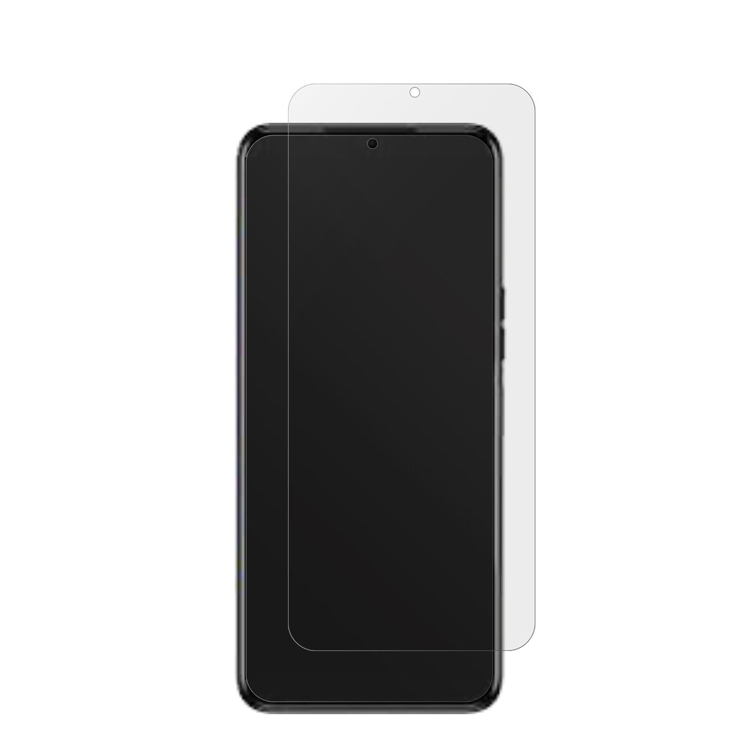TecnoSpark 9T mit aufgebrachter dipos Displayschutzfolie, die lästige Fingerabdrücke minimiert
