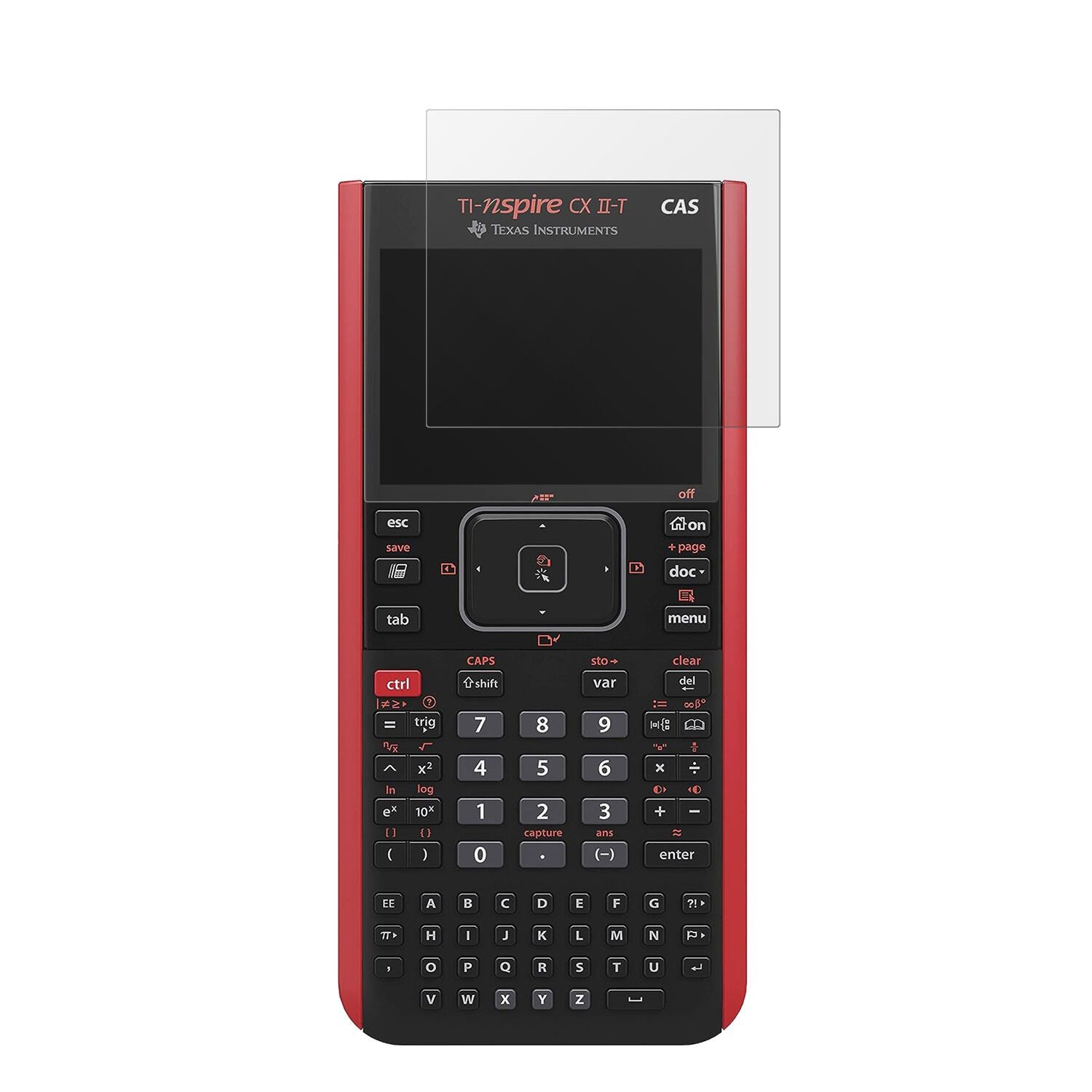 Texas InstrumentsCX CAS II FC TI-Nspire CX II-T CAS mit aufgebrachter dipos Displayschutzfolie, die lästige Fingerabdrücke minimiert
