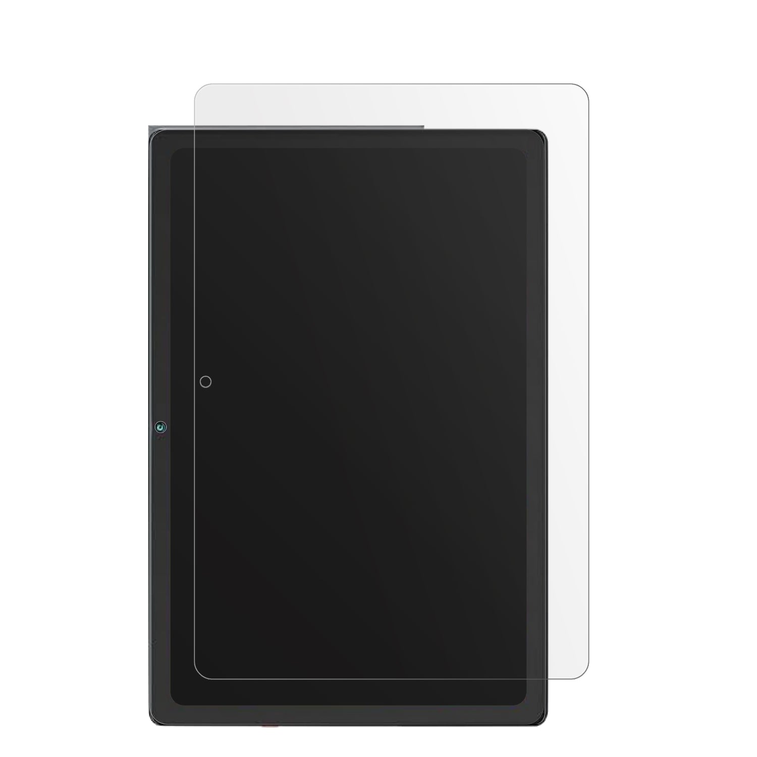 TibutaTablet mit aufgebrachter dipos Displayschutzfolie, die lästige Fingerabdrücke minimiert