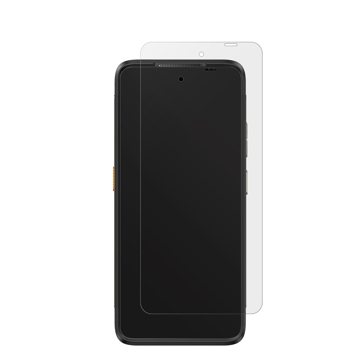 UlefoneArmor 23 Ultra mit aufgebrachter dipos Displayschutzfolie, die lästige Fingerabdrücke minimiert