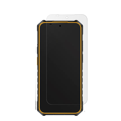 UlefoneArmor X13 Outdoor mit aufgebrachter dipos Displayschutzfolie, die lästige Fingerabdrücke minimiert