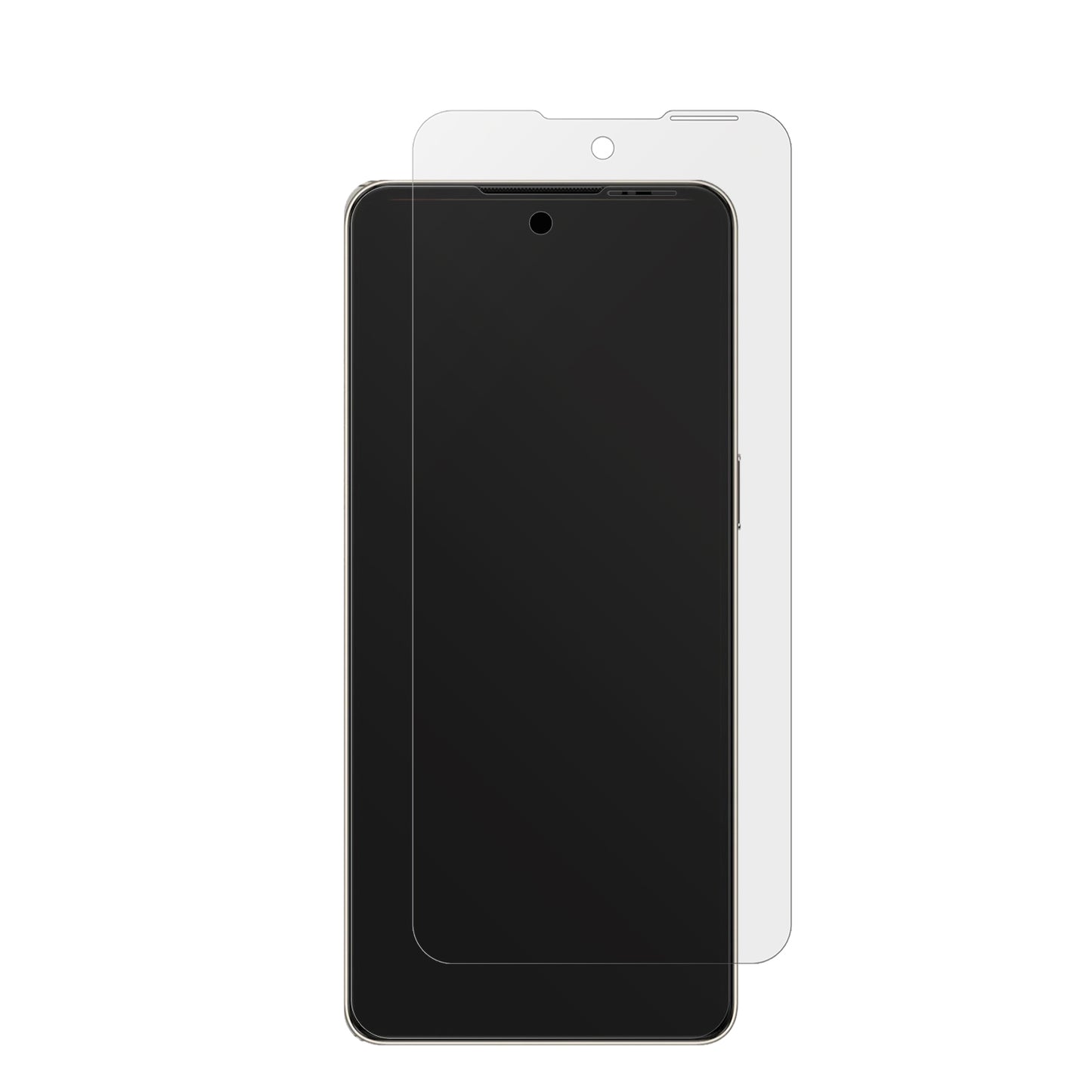 UlefoneNote 18 Pro mit aufgebrachter dipos Displayschutzfolie, die lästige Fingerabdrücke minimiert