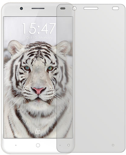 UlefoneTiger mit aufgebrachter dipos Displayschutzfolie, die lästige Fingerabdrücke minimiert