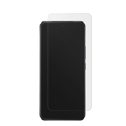 VivoV21 mit aufgebrachter dipos Displayschutzfolie, die lästige Fingerabdrücke minimiert