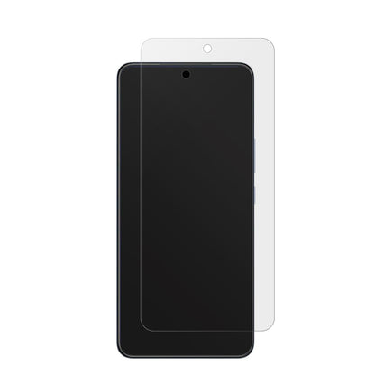 VivoV60 Lite 4G mit aufgebrachter dipos Displayschutzfolie, die lästige Fingerabdrücke minimiert