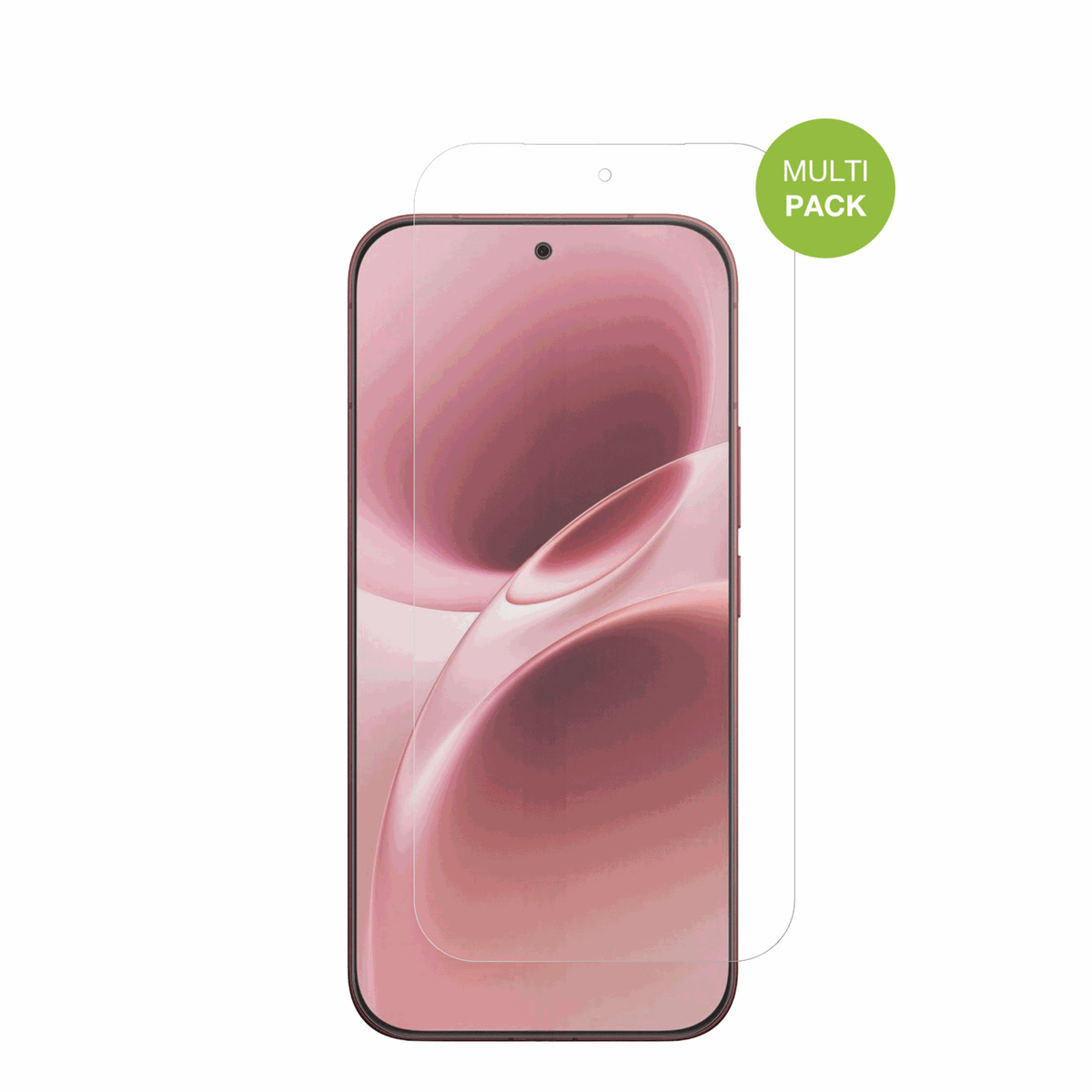 VivoV70 mit aufgebrachter dipos Displayschutzfolie, die lästige Fingerabdrücke minimiert