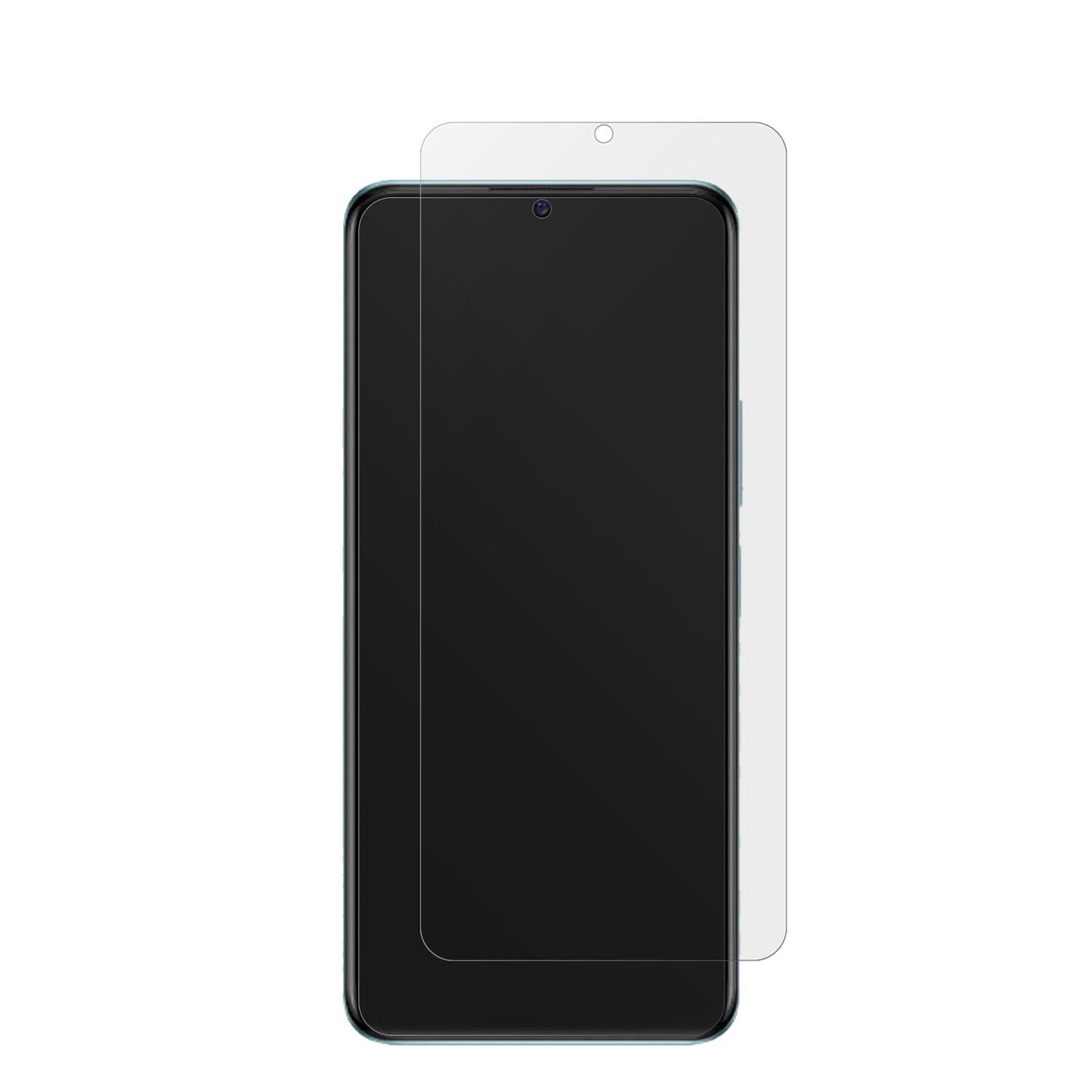 VIVOY100 mit aufgebrachter dipos Displayschutzfolie, die lästige Fingerabdrücke minimiert