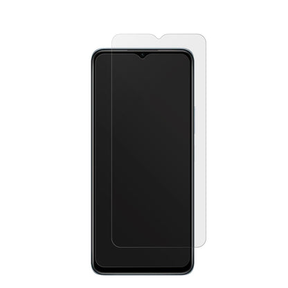 VivoY55s 5G mit aufgebrachter dipos Displayschutzfolie, die lästige Fingerabdrücke minimiert