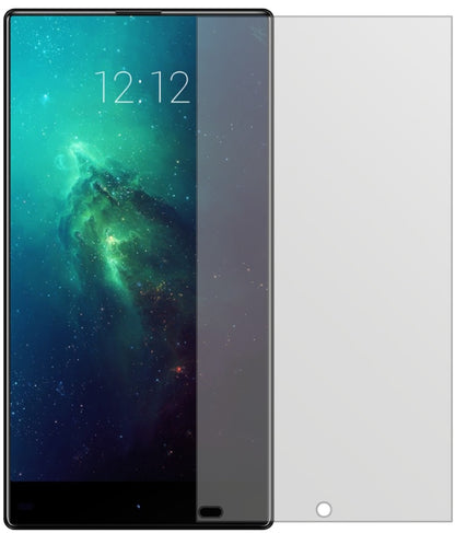 VKWORLDMix Plus mit aufgebrachter dipos Displayschutzfolie, die lästige Fingerabdrücke minimiert