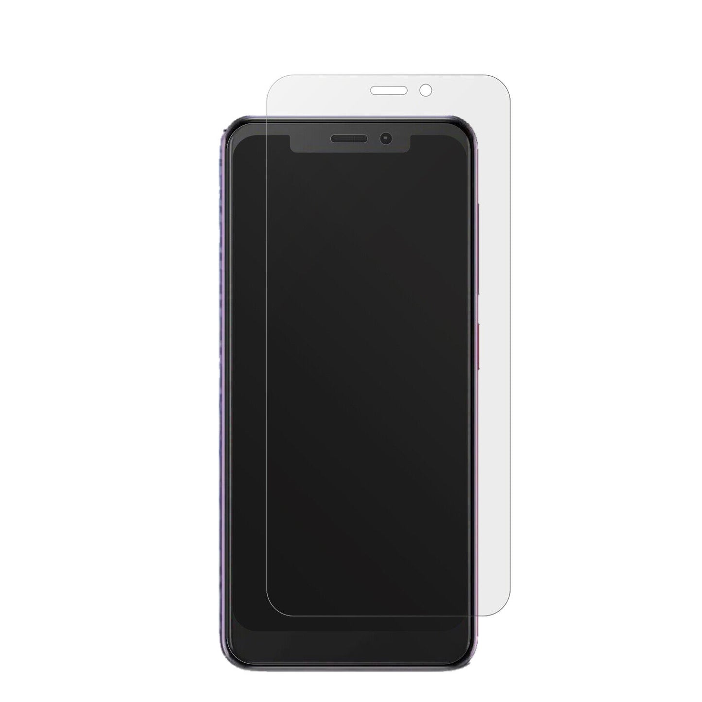 VodafoneSmart N10 mit aufgebrachter dipos Displayschutzfolie, die lästige Fingerabdrücke minimiert