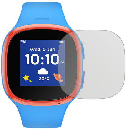 VodafoneV-Kids Watch mit aufgebrachter dipos Displayschutzfolie, die lästige Fingerabdrücke minimiert
