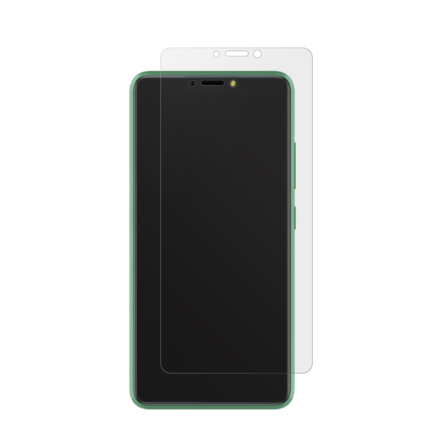WaltonPrimo F10 mit aufgebrachter dipos Displayschutzfolie, die lästige Fingerabdrücke minimiert