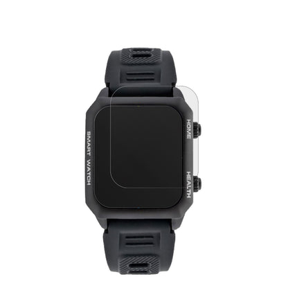 WatchmarkKardiowatch FOCUS mit aufgebrachter dipos Displayschutzfolie, die lästige Fingerabdrücke minimiert
