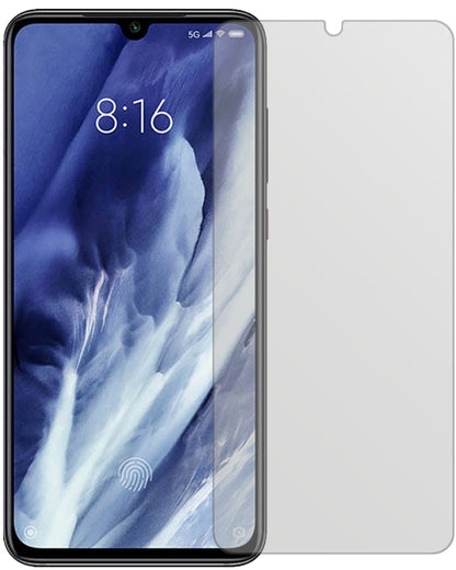 XiaomiMi 9 Pro 5G mit aufgebrachter dipos Displayschutzfolie, die lästige Fingerabdrücke minimiert