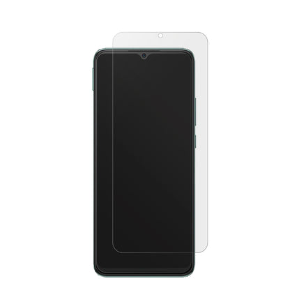 XiaomiPoco C40 mit aufgebrachter dipos Displayschutzfolie, die lästige Fingerabdrücke minimiert