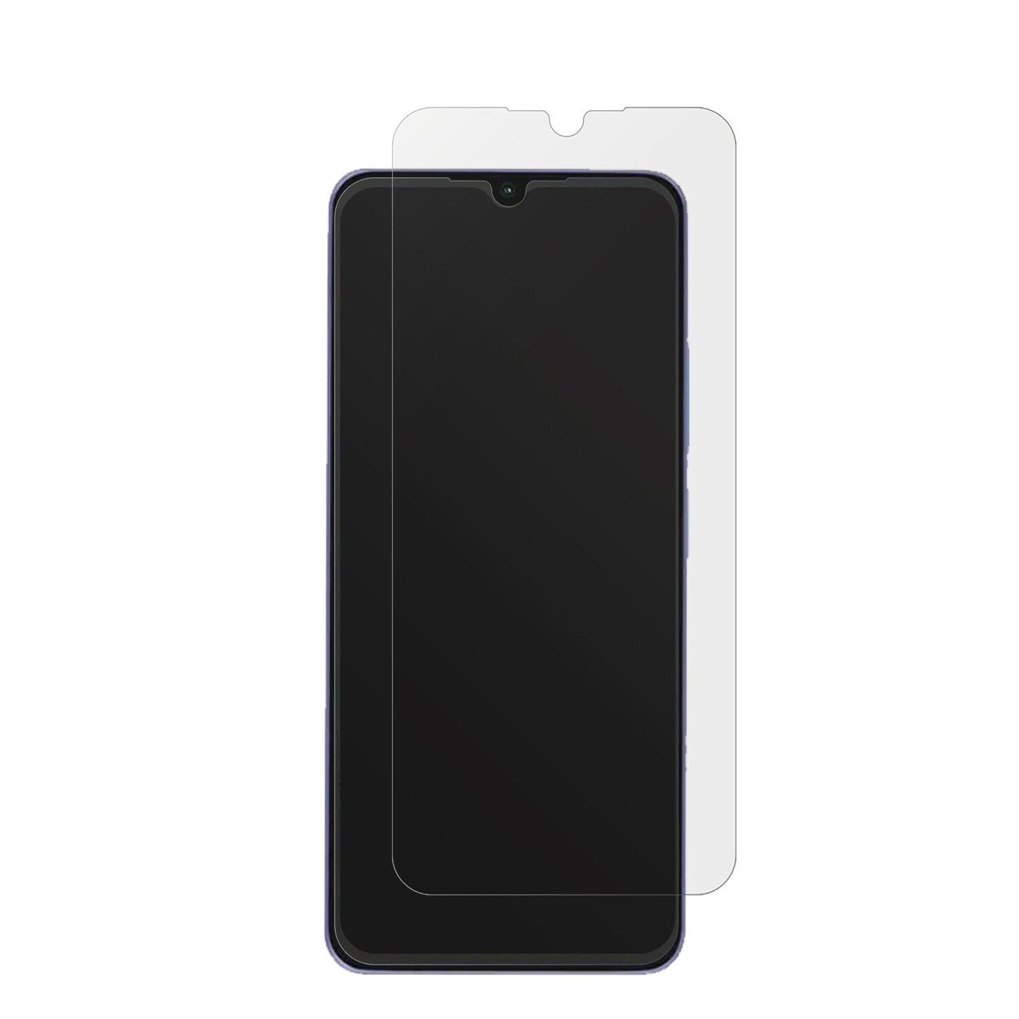 XiaomiPoco C55 mit aufgebrachter dipos Displayschutzfolie, die lästige Fingerabdrücke minimiert