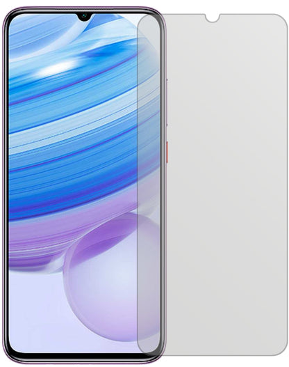 XiaomiRedmi 10X Pro mit aufgebrachter dipos Displayschutzfolie, die lästige Fingerabdrücke minimiert