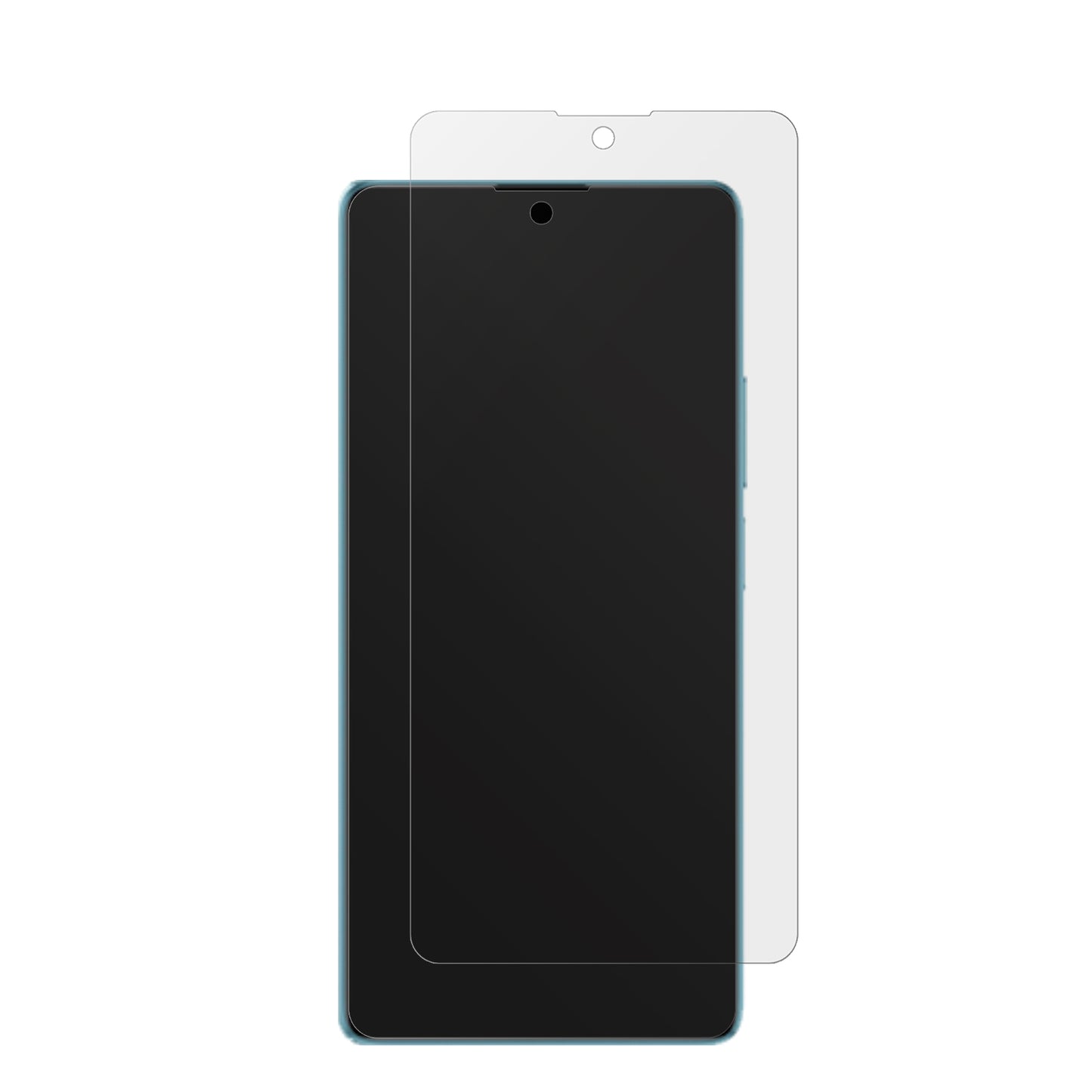 XiaomiRedmi 13 5G mit aufgebrachter dipos Displayschutzfolie, die lästige Fingerabdrücke minimiert