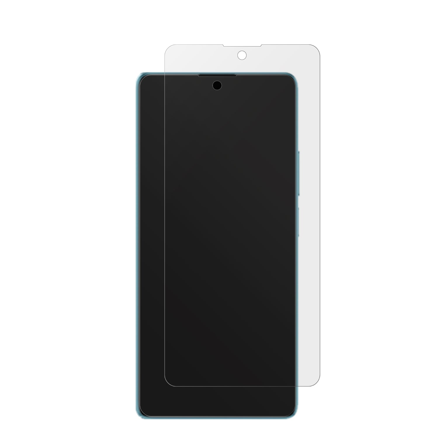 XiaomiRedmi 13 5G mit aufgebrachter dipos Displayschutzfolie, die lästige Fingerabdrücke minimiert