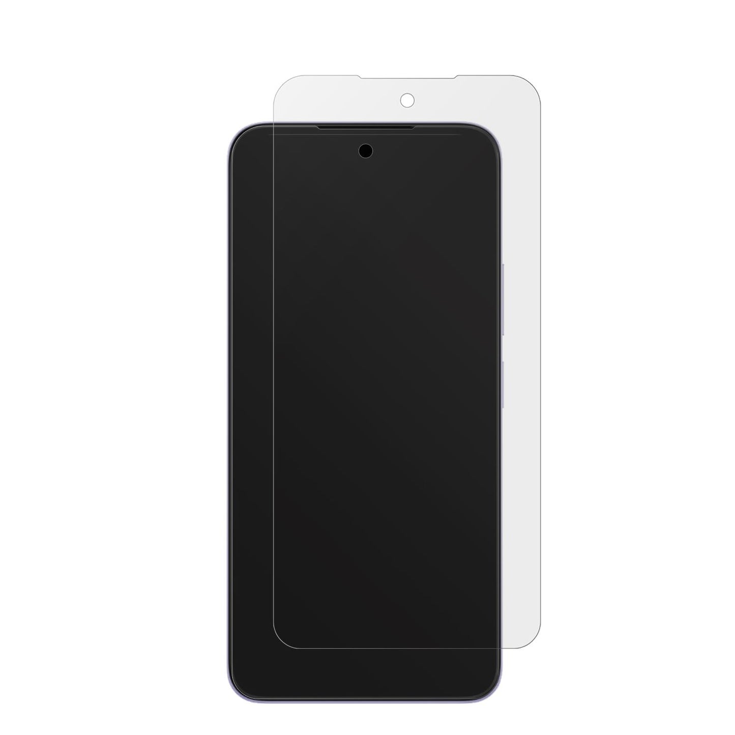 XiaomiRedmi 15 mit aufgebrachter dipos Displayschutzfolie, die lästige Fingerabdrücke minimiert