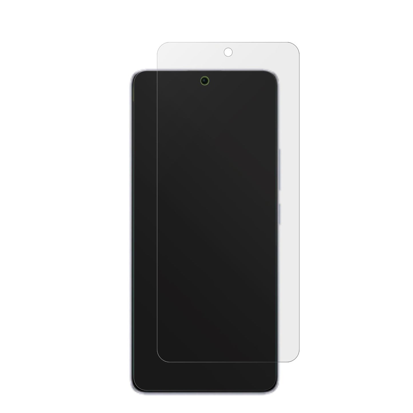 XiaomiRedmi Note 13 Pro 5G mit aufgebrachter dipos Displayschutzfolie, die lästige Fingerabdrücke minimiert