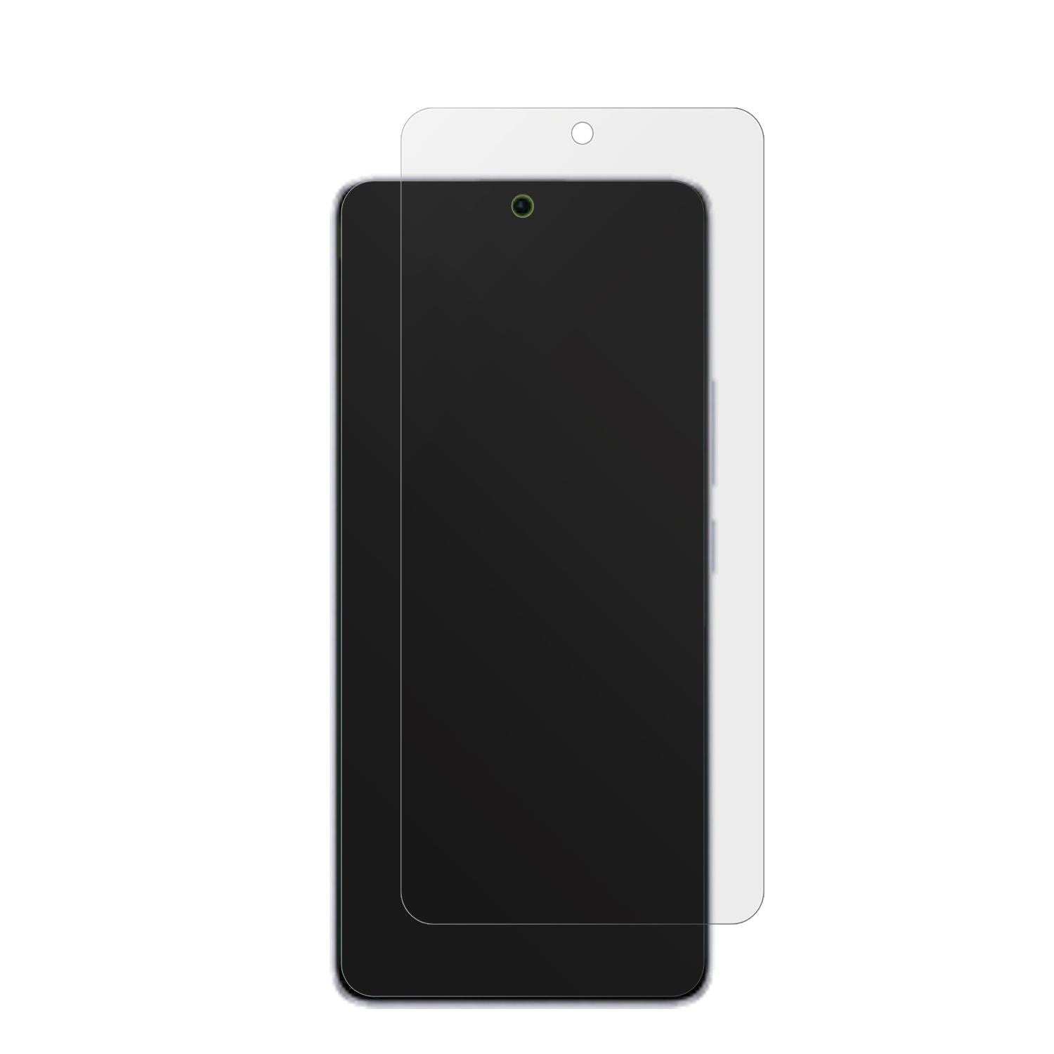 XiaomiRedmi Note 13 Pro 5G mit aufgebrachter dipos Displayschutzfolie, die lästige Fingerabdrücke minimiert