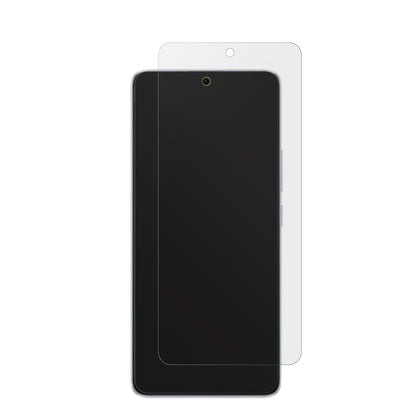 XiaomiRedmi Note 13 Pro 5G mit aufgebrachter dipos Displayschutzfolie, die lästige Fingerabdrücke minimiert