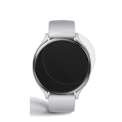 XiaomiWatch 2 mit aufgebrachter dipos Displayschutzfolie, die lästige Fingerabdrücke minimiert