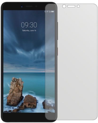 ZTEBlade A7 Vita mit aufgebrachter dipos Displayschutzfolie, die lästige Fingerabdrücke minimiert