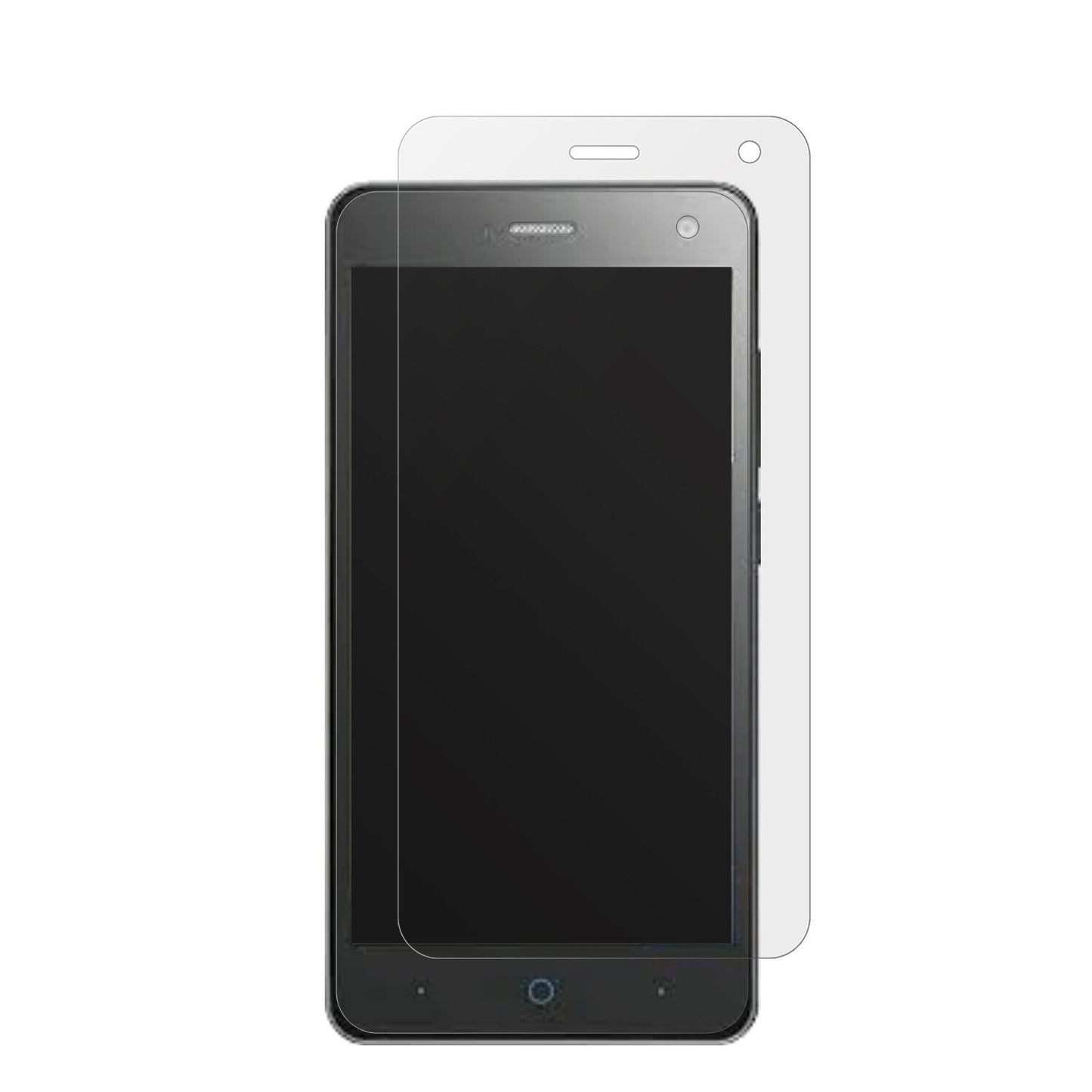 ZTEBlade L3 mit aufgebrachter dipos Displayschutzfolie, die lästige Fingerabdrücke minimiert