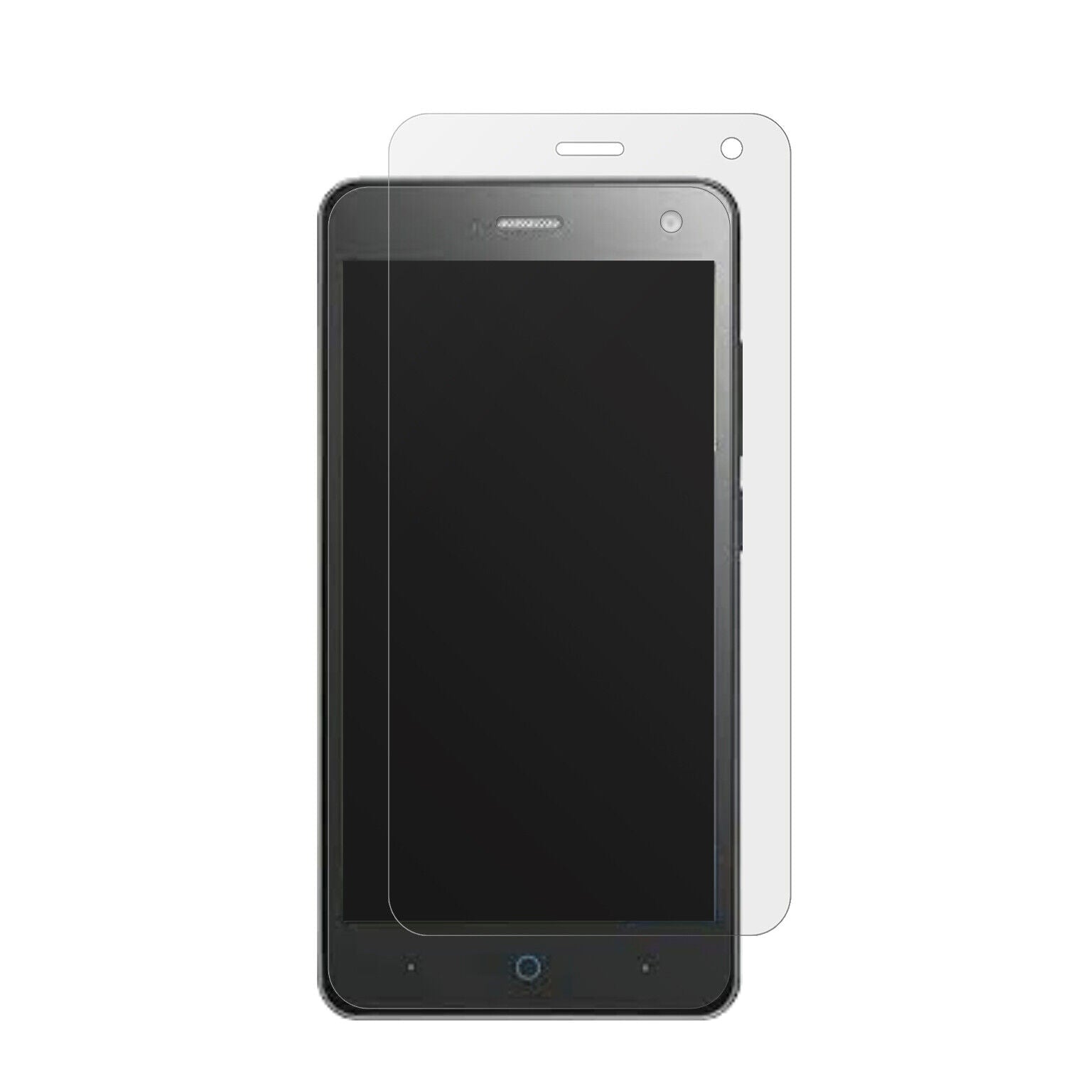 ZTEBlade L3 mit aufgebrachter dipos Displayschutzfolie, die lästige Fingerabdrücke minimiert