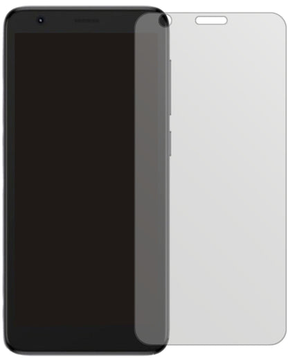 ZTEBlade L9 mit aufgebrachter dipos Displayschutzfolie, die lästige Fingerabdrücke minimiert