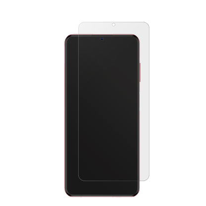 ZTEBlade V40 Vita mit aufgebrachter dipos Displayschutzfolie, die lästige Fingerabdrücke minimiert