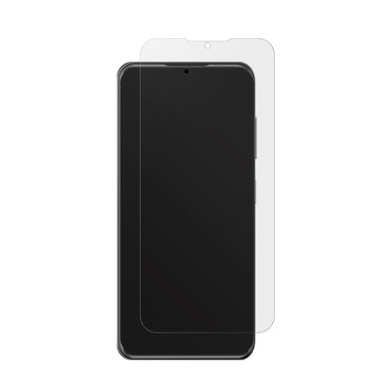 ZTEBlade V50s mit aufgebrachter dipos Displayschutzfolie, die lästige Fingerabdrücke minimiert