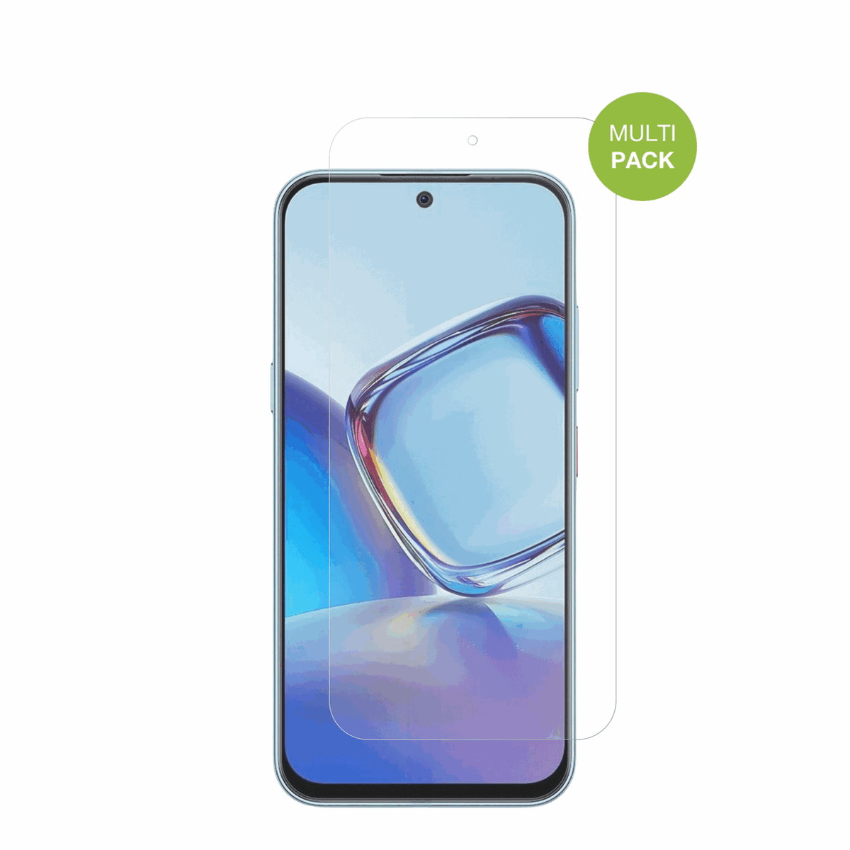 ZTEBlade V80 Vita mit aufgebrachter dipos Displayschutzfolie, die l�stige Fingerabdr�cke minimiert